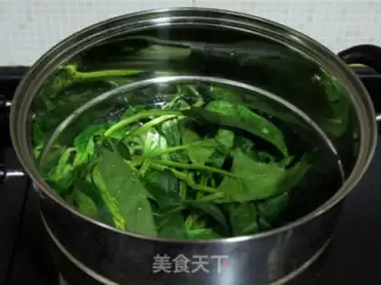 Make Spinach gravy step 5