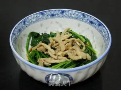 Make Spinach gravy step 6