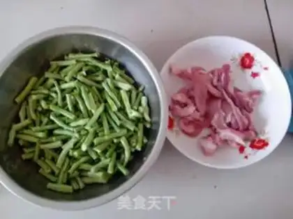 Make Meat loafed beans step 1