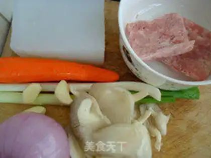Make Powder dumplings step 0