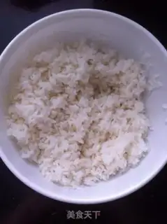 Make Gold buns and silver rice step 1