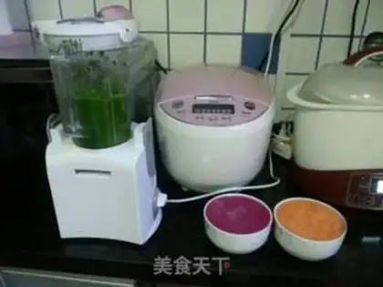 Make Colour dumplings step 0