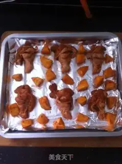 Make Spicy fruit roasting wings step 4
