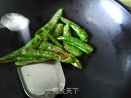 Make The green peppers step 5