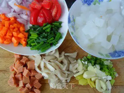 Make Powder dumplings step 6