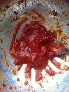 Make Spicy fruit roasting wings step 6