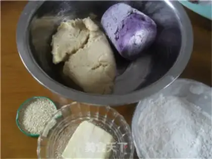 Make Potato bean cake step 0