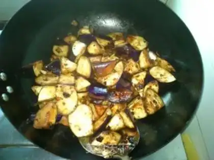 Make They burn eggplant all the time step 3