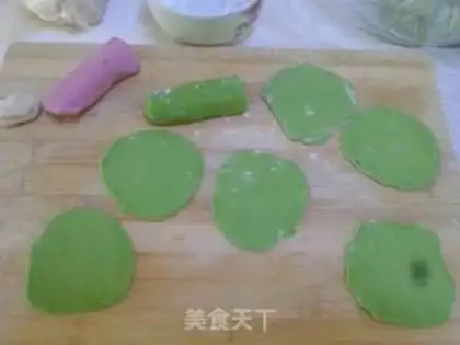 Make Colour dumplings step 5