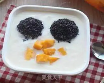 Make Mango snow, black rice step 6