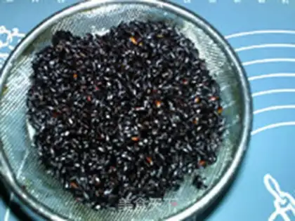 Make Black rice step 1