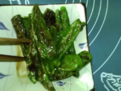 Make The green peppers step 8