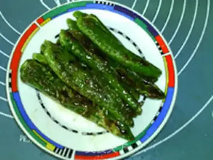 Make The green peppers step 9