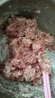 Make The mushroom meatballs step 2