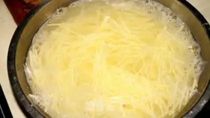 Make Creamed celery potatoes step 2