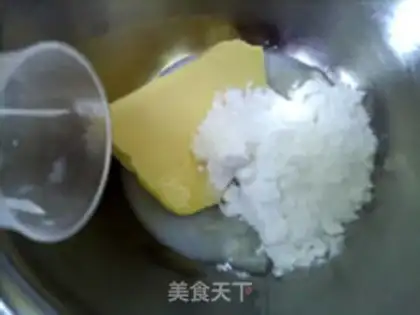 Make Sesame protein cookies step 1