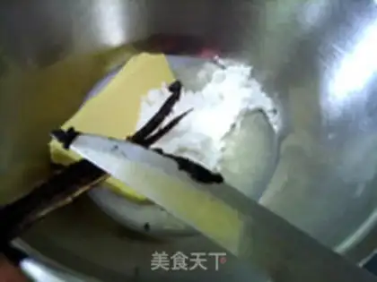 Make Sesame protein cookies step 2