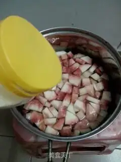 Make Peaches jam step 4