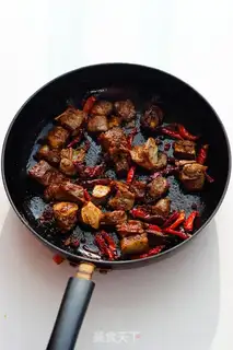 Make Spicy potatoes and oxen step 4