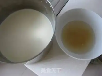 Make Cucumber milk freeze step 5