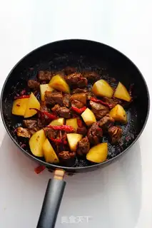 Make Spicy potatoes and oxen step 5