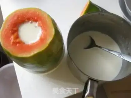 Make Cucumber milk freeze step 6
