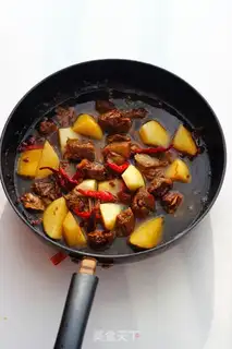 Make Spicy potatoes and oxen step 6
