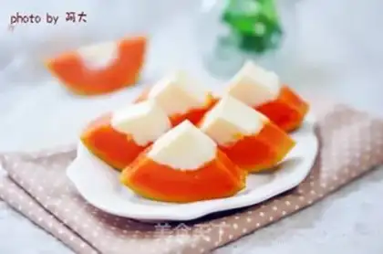 Make Cucumber milk freeze step 7