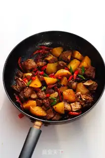 Make Spicy potatoes and oxen step 7