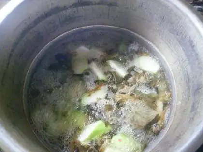 Make Plum-crunch night with broth step 7