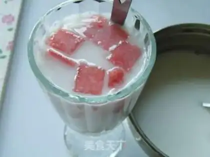 Make Watermelon coconut Simillo step 10