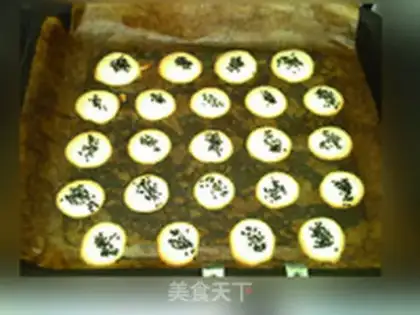 Make Sesame protein cookies step 13