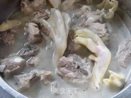 Make Milky melon broth step 0