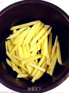 Make French fries step 1