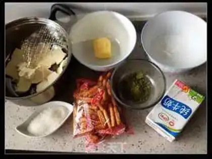 Make Tea and cheese cake step 0