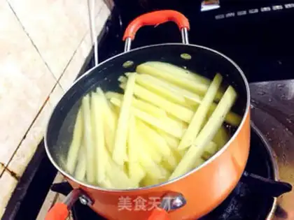 Make French fries step 2