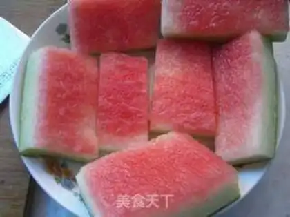 Make A watermelon step 0