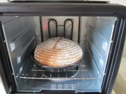 Make Black and French country bread step 8