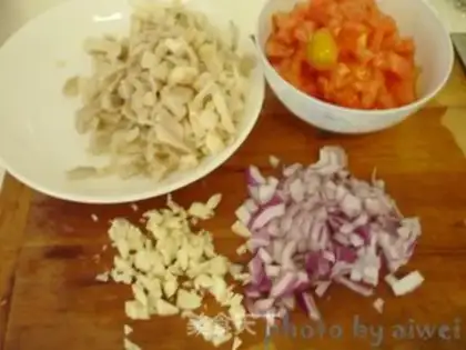 Make Salami Pizza step 1