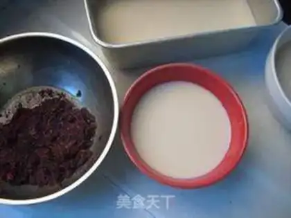 Make Steaming rose oxen first milk step 1