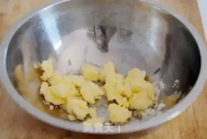 Make Panda cookies step 1