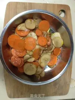 Make Chicken-legged carrots step 5