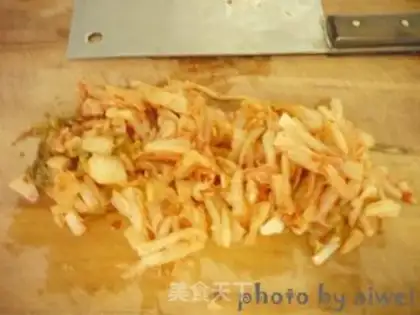 Make Hot cabbage sauce step 2