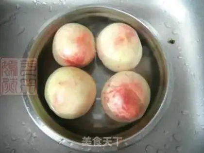 Make Peaches step 0