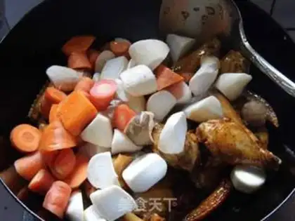Make Pumpkin chicken wings step 8