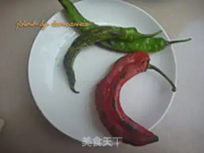 Make A pepper and eggplant step 2