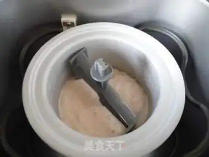 Make Plum jam ice cream step 5