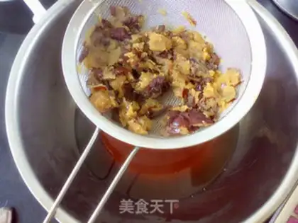 Make Red-tree juice, lasagna step 2