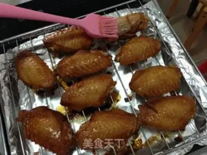 Make Honey roasted chicken wings step 3