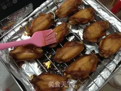 Make Honey roasted chicken wings step 4
